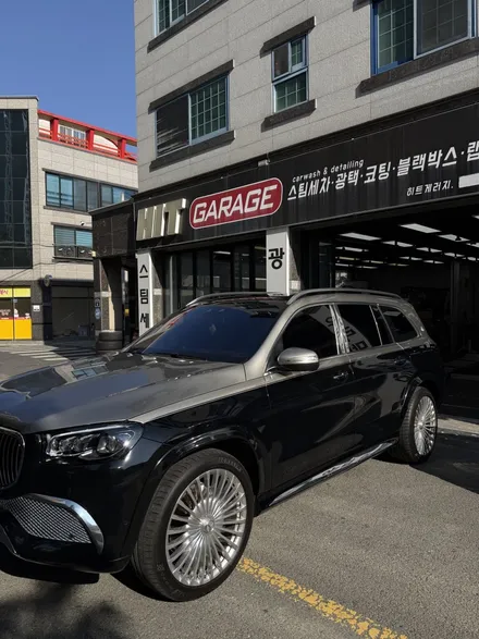 대구 벤츠 GLS 마이바흐 듀오톤/하단듀오톤/하단랩핑/고광택랩핑/대구전체랩핑/대구랩핑 / 대구 달성군