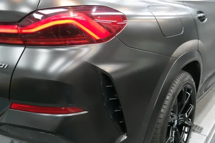 대구 BMW X6(G06) 에이버리 사틴블랙 전체랩핑 시공 / 대구 달성군