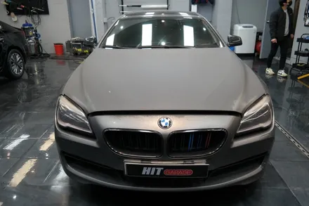 BMW 640D 락그레이 전체랩핑/다사랩핑/대구랩핑/공구리랩핑 / 대구 달성군