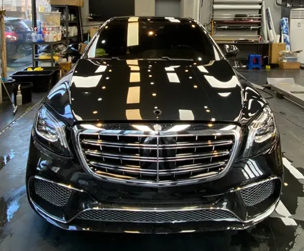대구 벤츠 s63amg 3M 사틴화이트 전체랩핑시공리뷰 / 대구 달성군