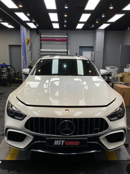 대구랩핑 벤츠 GT63S 에이버리 사틴 다크바솔트 전체랩핑+3M2080블랙 크롬죽이기/대구GT63s전체랩핑/크롬죽이기 / 대구 달성군