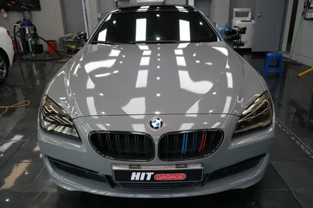 BMW 640D 락그레이 전체랩핑/다사랩핑/대구랩핑/공구리랩핑 / 대구 달성군