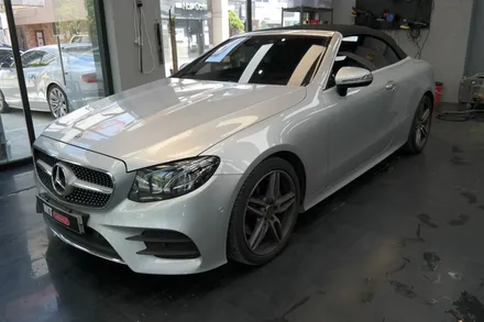 대구랩핑 W213 E클래스 카브리올레 에이버리 사틴블랙 전체랩핑+크롬딜리트+세로그릴교체/대구벤츠랩핑/대구E클래스랩핑/히트게러지 / 대구 달성군