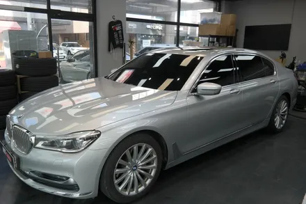 대구 랩핑 BMW 7시리즈 에이버리 사틴블랙 전체랩핑 시공 리뷰 / 대구 달성군