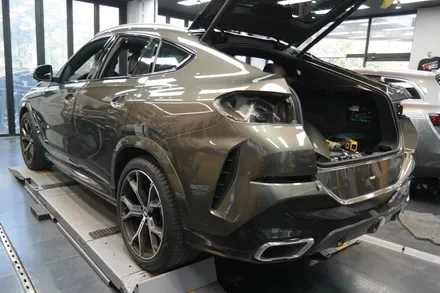 대구랩핑 BMW X6 G06 에이버리 블랙 브러쉬 전체랩핑 시공/대구랩핑/달서구랩핑/다사랩핑/성서랩핑/랩핑맛집/대구랩핑잘하는곳 / 대구 달성군