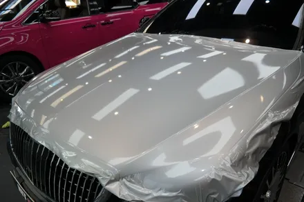 대구 랩핑 벤츠S클래스 W222 컨버전 차량에 듀오톤랩핑으로 포인트를 주었습니다/대구듀오톤/대구S클래스랩핑/대구S클래스전체랩핑/대구랩핑/대구S클래스듀오톤 / 대구 달성군