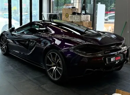 대구 맥라렌 570GT 고광택 퍼플 전체랩핑/대구고광택랩핑/대구 맥라렌랩핑 / 대구 달성군