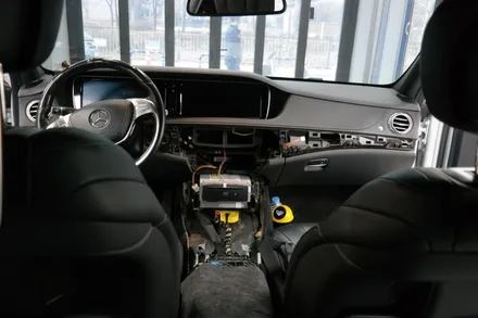 대구 벤츠 S클래스 W222 S350 송풍구 엠비언트 시공 리뷰 / 대구 달성군