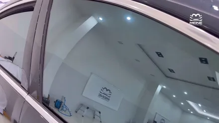 말리부 글라스틴트 레이니블루 재시공