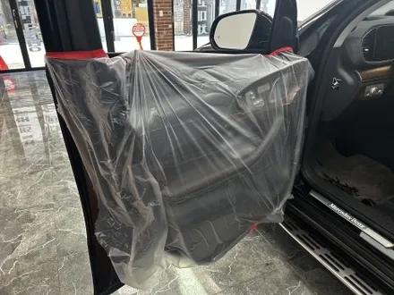 인천갈산동썬팅 벤츠GLS 레이니블루 시공후기!