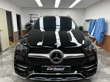 인천갈산동썬팅 벤츠GLS 레이니블루 시공후기!