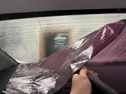 부평썬팅 뒷유리 뽀글이현상 재시공 잘하는 곳