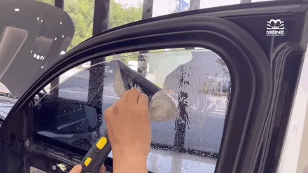 말리부 글라스틴트 레이니블루 재시공