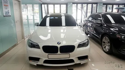 리얼카본 BMW520d 루프스킨 시공. 진해 루마이동점 / 창원시 진해구