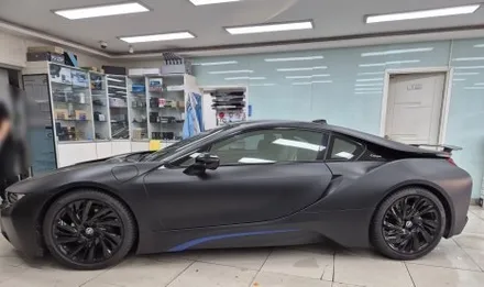 진해 창원 마산 루마썬팅 BMW i8 쿠페 버텍스 650 반사필름 틴팅 시공 :) / 창원시 진해구