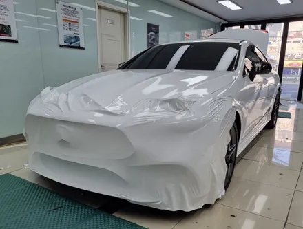 진해 창원 마산 루마썬팅 벤츠 CLS300d (C257) 전체 랩핑 시공 :) / 창원시 진해구
