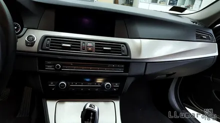 BMW520d 스틸브러쉬 실내랩핑.진해 루마이동점 / 창원시 진해구