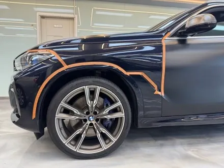 진해 창원 마산 루마썬팅 BMW X6 G06 3M2080 사틴블랙 전체랩핑 시공 :) / 창원시 진해구