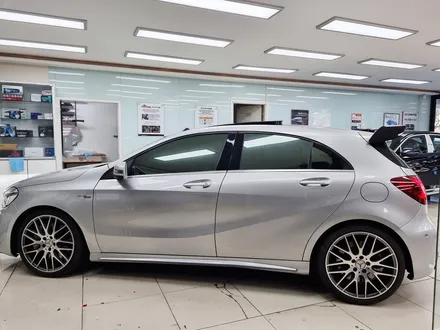 벤츠 A45 AMG 루마썬팅TNT 재시공::진해썬팅 / 창원시 진해구