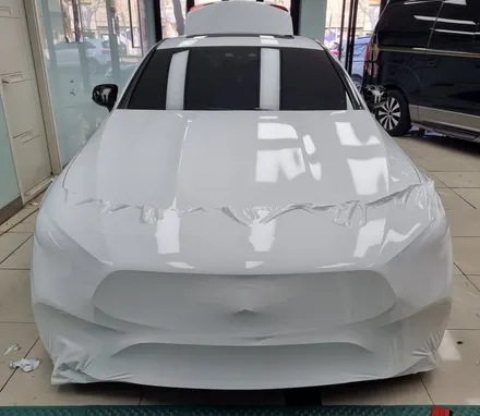 진해 창원 마산 루마썬팅 벤츠 CLS300d (C257) 전체 랩핑 시공 :) / 창원시 진해구