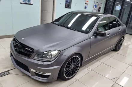 진해 창원 마산 루마썬팅 벤츠 C220d (W204) 전체 랩핑 시공 :) / 창원시 진해구