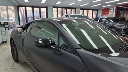 진해 창원 마산 루마썬팅 BMW i8 쿠페 버텍스 650 반사필름 틴팅 시공 :) / 창원시 진해구