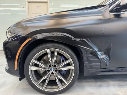 진해 창원 마산 루마썬팅 BMW X6 G06 3M2080 사틴블랙 전체랩핑 시공 :) / 창원시 진해구