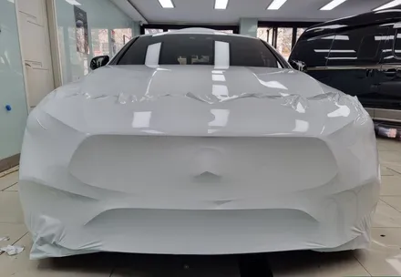진해 창원 마산 루마썬팅 벤츠 CLS300d (C257) 전체 랩핑 시공 :) / 창원시 진해구