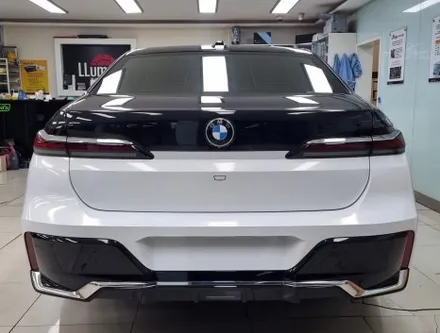 진해 창원 마산 루마썬팅 BMW 7시리즈 740d xDrive 투톤 컬러 랩핑 시공 :) / 창원시 진해구