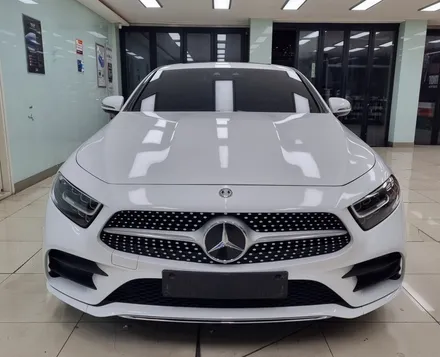 진해 창원 마산 루마썬팅 벤츠 CLS300d (C257) 전체 랩핑 시공 :) / 창원시 진해구