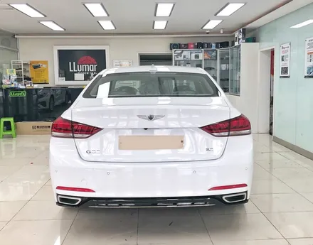제네시스G80 루마아티젠IB썬팅 시공, 아이나비Z500장착, 진해썬팅전문점 / 창원시 진해구