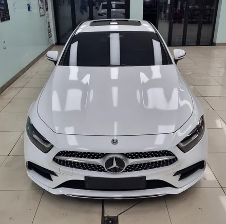 진해 창원 마산 루마썬팅 벤츠 CLS300d (C257) 전체 랩핑 시공 :) / 창원시 진해구