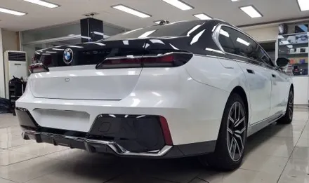 진해 창원 마산 루마썬팅 BMW 7시리즈 740d xDrive 투톤 컬러 랩핑 시공 :) / 창원시 진해구