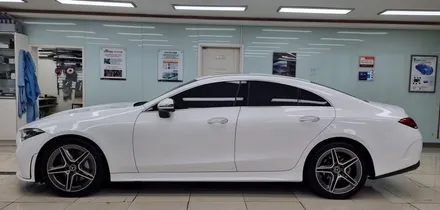 진해 창원 마산 루마썬팅 벤츠 CLS300d (C257) 전체 랩핑 시공 :) / 창원시 진해구