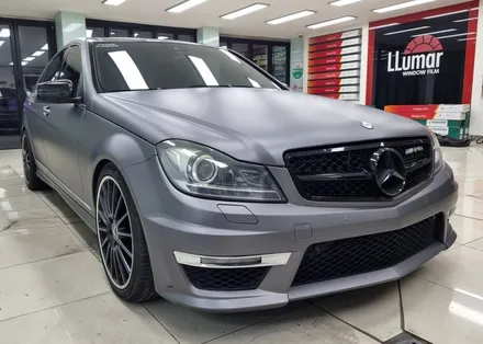 진해 창원 마산 루마썬팅 벤츠 C220d (W204) 전체 랩핑 시공 :) / 창원시 진해구