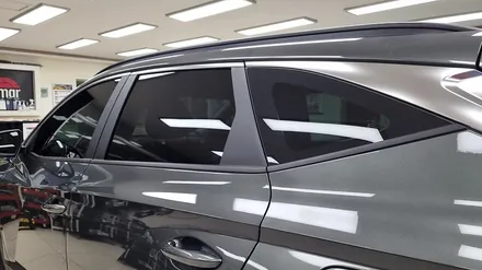 진해 창원 마산 루마썬팅 현대자동차 디 올 뉴 투싼 (NX4) 버텍스 900/700 틴팅 시공 :) / 창원시 진해구