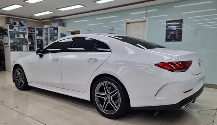 진해 창원 마산 루마썬팅 벤츠 CLS300d (C257) 전체 랩핑 시공 :) / 창원시 진해구