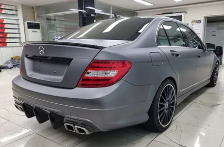 진해 창원 마산 루마썬팅 벤츠 C220d (W204) 전체 랩핑 시공 :) / 창원시 진해구