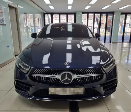 진해 창원 마산 루마썬팅 벤츠 CLS300d (C257) 전체 랩핑 시공 :) / 창원시 진해구