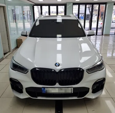 진해 창원 마산 루마썬팅 BMW X5 xDrive 45e(G05) BLOCKFORD SKYBLUE 틴팅 시공 :) / 창원시 진해구