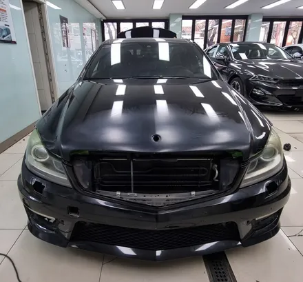 진해 창원 마산 루마썬팅 벤츠 C220d (W204) 전체 랩핑 시공 :) / 창원시 진해구