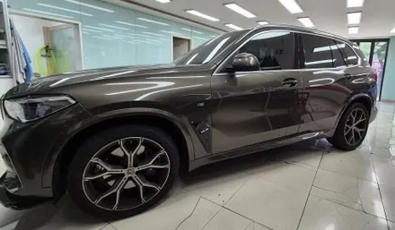진해 창원 마산 루마썬팅 BMW X5 (G05) 크롬딜리트 (크롬죽이기) 랩핑 시공 :) / 창원시 진해구