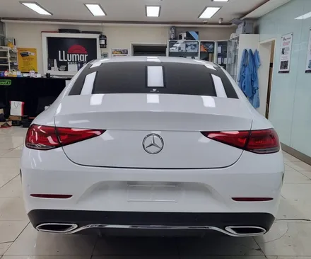 진해 창원 마산 루마썬팅 벤츠 CLS300d (C257) 전체 랩핑 시공 :) / 창원시 진해구