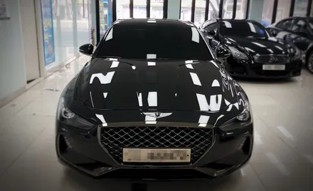제네시스 G70 아티젠IB 루마썬팅,아이나비Z500 장착, 진해썬팅전문점 / 창원시 진해구