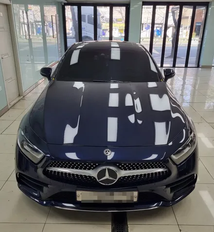 진해 창원 마산 루마썬팅 벤츠 CLS300d (C257) 전체 랩핑 시공 :) / 창원시 진해구