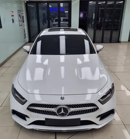 진해 창원 마산 루마썬팅 벤츠 CLS300d (C257) 전체 랩핑 시공 :) / 창원시 진해구