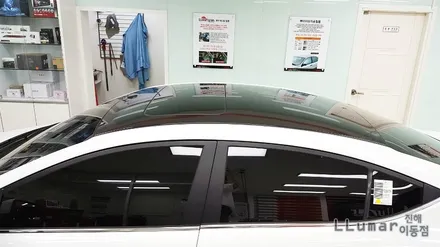 아반떼AD 루프스킨 시공.창원.진해 루마이동점 / 창원시 진해구
