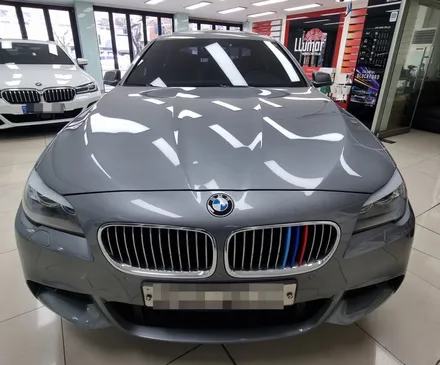 진해 창원 마산 루마썬팅 BMW 520D (F10) 블락포디 VIVA 틴팅 및 실내 카본 랩핑 시공 :) / 창원시 진해구