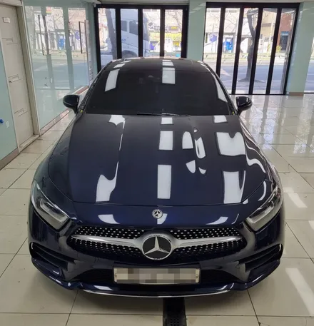 진해 창원 마산 루마썬팅 벤츠 CLS300d (C257) 전체 랩핑 시공 :) / 창원시 진해구