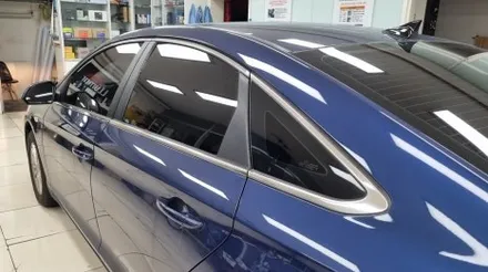 진해 창원 마산 루마썬팅 현대자동차 LF 쏘나타 BLOCKFORD SKYBLUE 틴팅 시공 :) / 창원시 진해구